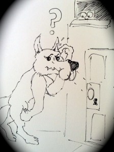 Werewolves don't do doors.