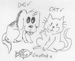 cats and dogs are cool