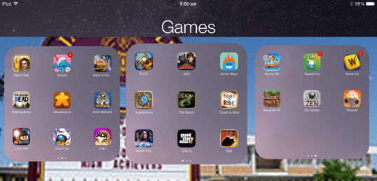 games-screen
